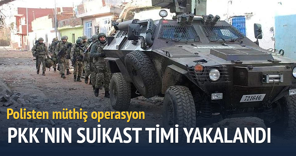 Diyarbakır’da müthiş PKK operasyonu