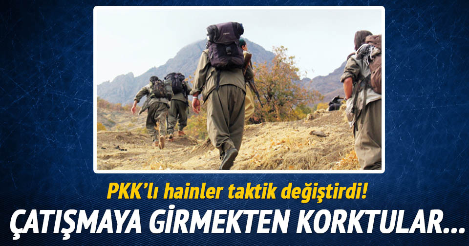 PKK’lı hainler taktik değiştirdi!