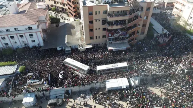 İsrail'in serbest bıraktığı Filistinli esirler Gazze'de