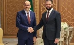 Şam’da tarihi zirve! MİT Başkanı Kalın, Şara ile bir araya geldi