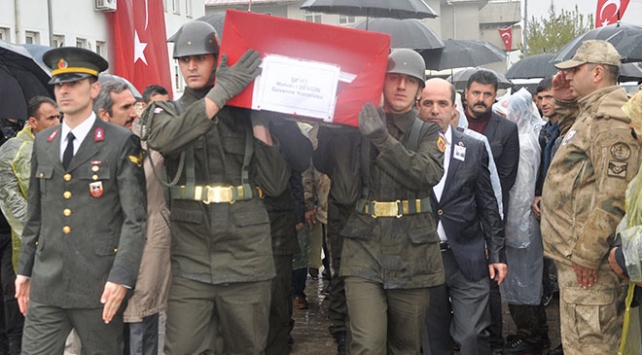 Şehit güvenlik korucusu Mehmet Sevgin’in cenazesi toprağa verildi